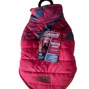 Coleman Red Pet Puffer Jacket